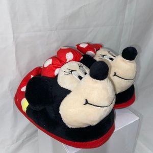 Disney Minnie Mouse Girls Toddler Slippers